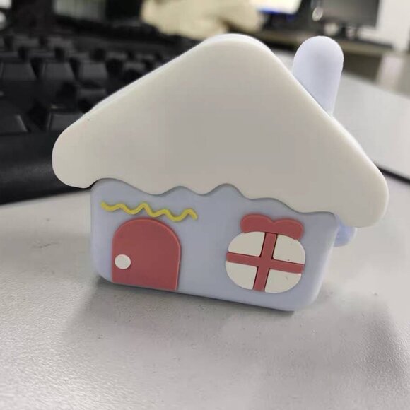Cute House-Style Earbud Case Cover - Picture 1 of 2